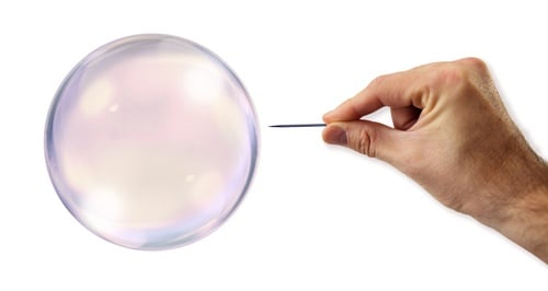 Bubble burst discount